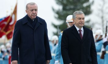 Cumhurbaşkanı Erdoğan, Özbekistan Cumhurbaşkanı Mirziyoyev’i Beştepe’de ağırladı