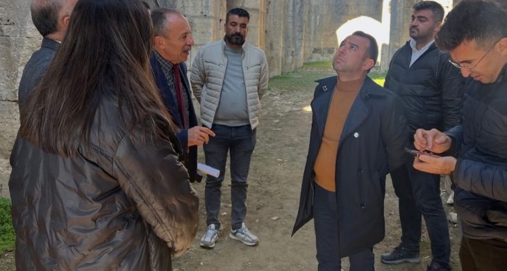 İncirhan kervansarayı için koruma mesaisi