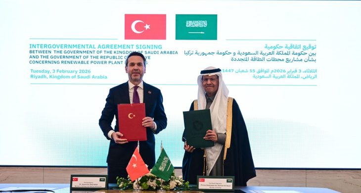 Türkiye ile Suudi Arabistan arasında 2 milyar dolarlık enerji yatırımı anlaşması imzalandı