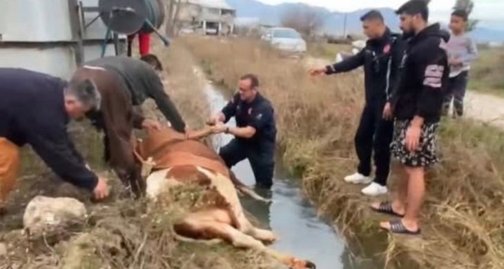 Serik’te itfaiyeden hayat kurtaran müdahale
