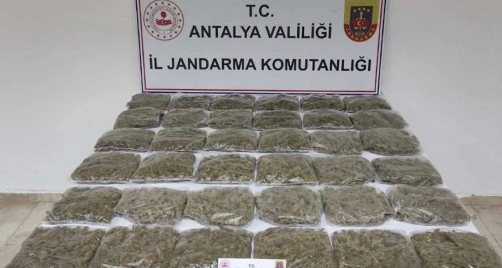 Serik’te 18 kilogram uyuşturucu ele geçirildi: 5 gözaltı