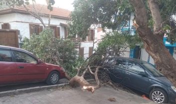Antalya Kaş’ta fırtınanın izleri gün ağarınca ortaya çıktı