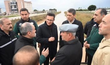 Ali Çetin Kumluca’daki çalışmaları yerinde inceledi