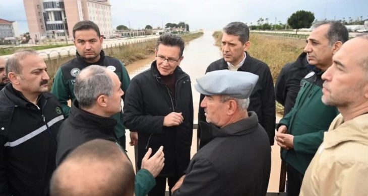 Ali Çetin Kumluca’daki çalışmaları yerinde inceledi