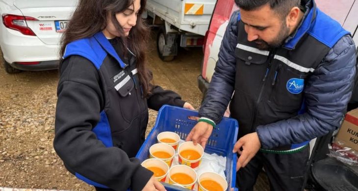 Aksu’da zor günlerde dayanışma