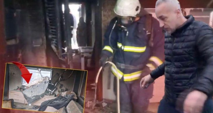 Serik’te sobadan çıkan yangın korkuttu: 1 kişi hafif yaralandı