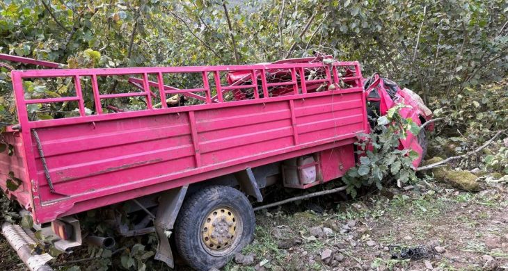 Oyraca Köyü’nde kamyonet kazası: 4 ölü, 1 ağır yaralı