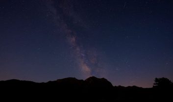 Isparta Melikler Yaylası’nda perseid meteor yağmuru büyüledi
