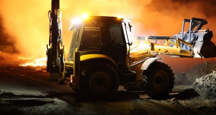 Alanya’da orman yangını büyük ölçüde kontrol altına alındı