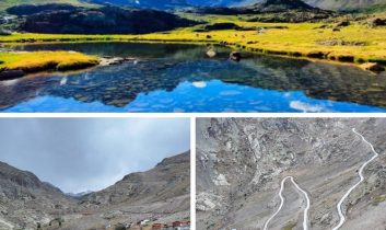 Artabel Gölleri Tabiat Parkı’nda ulaşımı kolaylaştıracak beton yol çalışmaları devam ediyor.