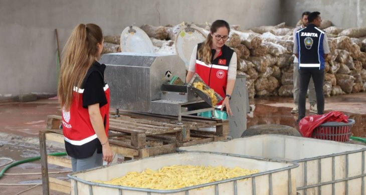Aksu zabıtasından hızlı müdahale