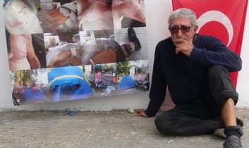 “Ayakta kalmak için mücadele: Kelepçeli çadırda yaşam savaşı”