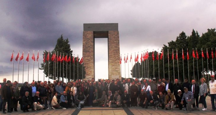 Çanakkale gezisi sonrası emeklilerden Başkan Genç ve Başkan Kaya’ya teşekkür