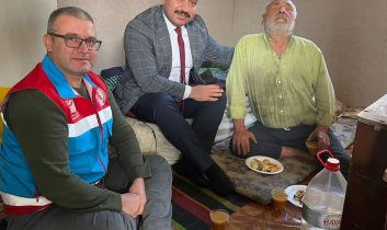 Kaymakam Alimoğlu’ndan engelliler günü ziyareti