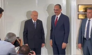 Kalın’dan Bahçeli’ye Terörsüz Türkiye ziyareti