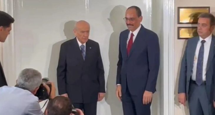 Kalın’dan Bahçeli’ye Terörsüz Türkiye ziyareti