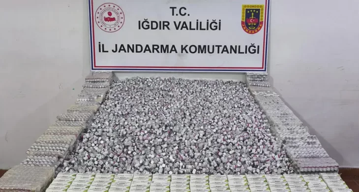 Iğdır’da 56,7 milyonluk kaçak botoks operasyonu