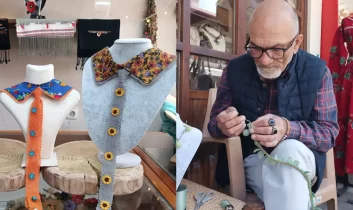 İğne oyasında ezber bozan ilgi: Nallıhanlı erkekler de ilmek atıyor