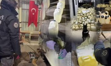 İki ilde uyuşturucu darbesi: 447,5 kilo madde ele geçirildi