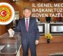 İl Genel Meclisi Başkanlık Seçimi‏nde Tüzün güven tazeledi