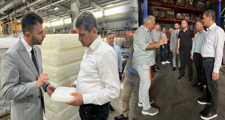 AK Parti Antalya il Başkanı Ali Çetin’den OSB’de firma ziyaretleri