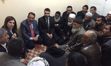 İnceöz’den Özbekleri Sosyal Yardımlaşma  ve Dayanışma Kültür Derneğine ziyaret