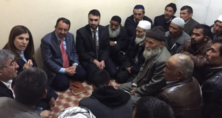 İnceöz’den Özbekleri Sosyal Yardımlaşma  ve Dayanışma Kültür Derneğine ziyaret