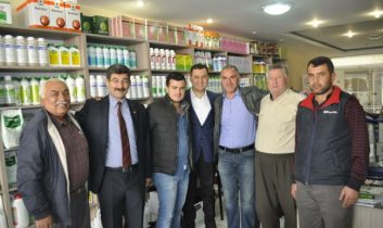 MHP Milletvekili Adayı Yaldır Çarşı Esnafını Ziyaret Etti
