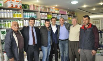 MHP Milletvekili Adayı Yaldır Çarşı Esnafını Ziyaret Etti