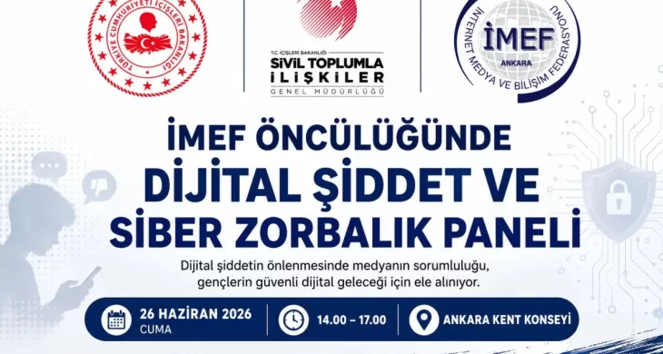 İMEF öncülüğünde dijital şiddet ve siber zorbalık paneli