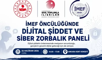 İMEF’ten dijital şiddet ve siber zorbalığa karşı farkındalık paneli