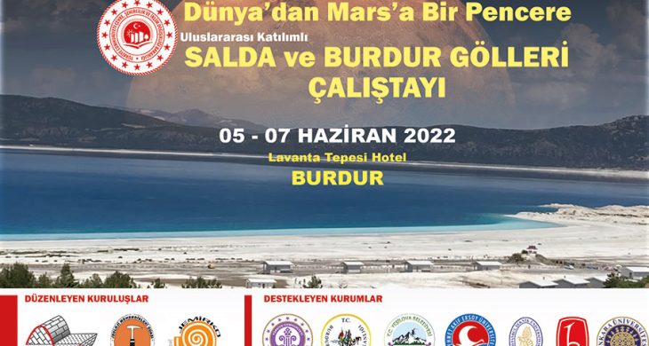 Burdur Gölleri Çalıştayı”  05-07 Haziran’da Burdur`da Düzenlenecektir