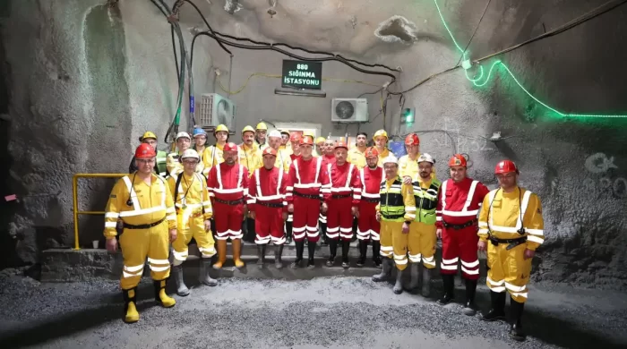 Işıkhan, Çayeli’nde maden işçileriyle sahurda bir araya geldi