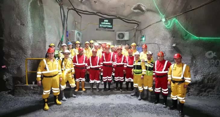 Işıkhan, Çayeli’nde maden işçileriyle sahurda bir araya geldi