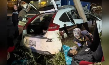 Hatay İskenderun’da trafik kazası