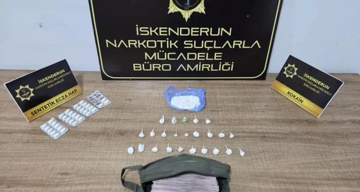 İskenderun’da uyuşturucu operasyonu: 1 şüpheli tutuklandı