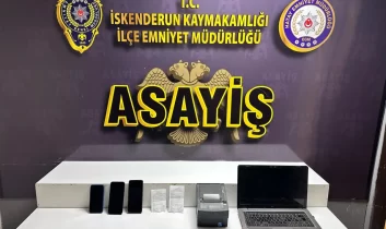 İskenderun’da yasadışı bahis operasyonu