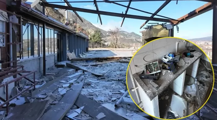 Isparta belediyesinin mülkünü harabeye çevirdiler