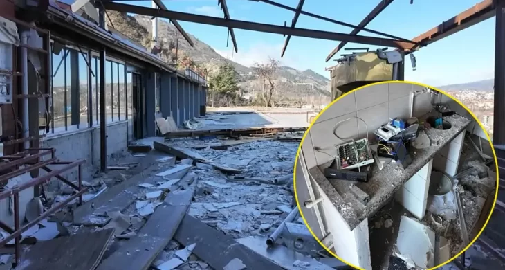 Isparta belediyesinin mülkünü harabeye çevirdiler