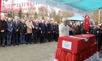 Isparta Şehidini uğurladı: Binbaşı Sinan Taştekin son yolculuğuna uğurlandı