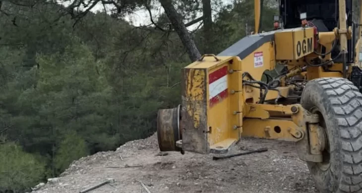 Isparta’da iş makinası tekerleği can aldı