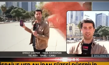 İsrail’de CNN TÜRK ekibi canlı yayında gözaltına alındı