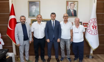 İstanbul Gençlik ve Spor İl Müdürü Seyda Dursun’a yoğun ziyaret