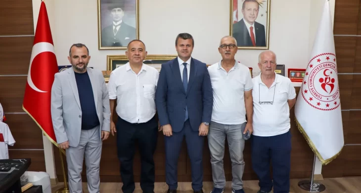 İstanbul Gençlik ve Spor İl Müdürü Seyda Dursun’a yoğun ziyaret
