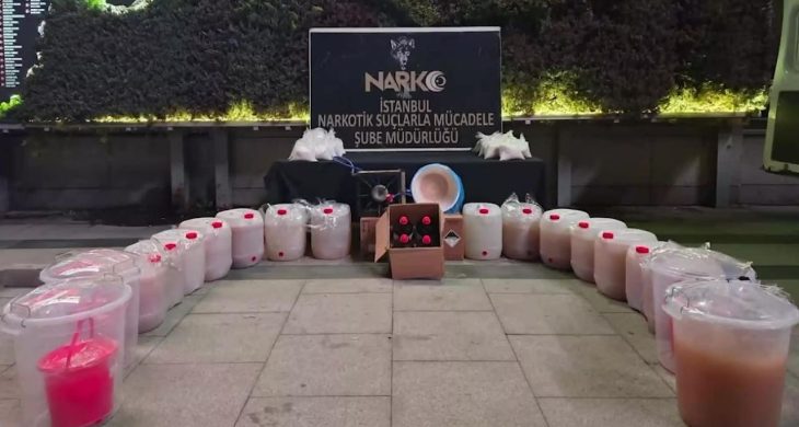 İstanbul’da uyuşturucu operasyonu: 178 kilo metamfetamin ele geçirildi