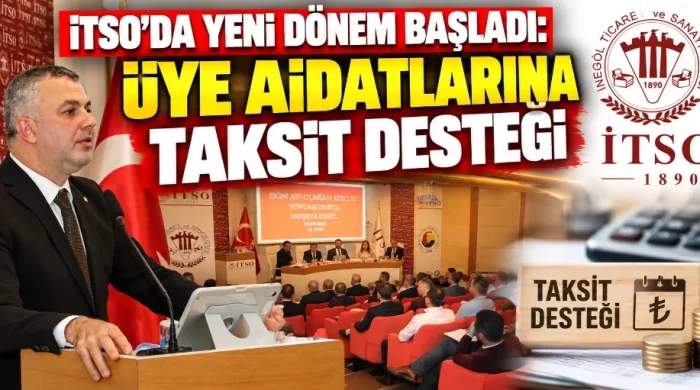 İTSO’da yeni dönem başladı: Üye aidatlarına taksit desteği