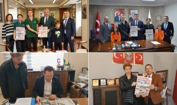 İyidere’de eğitim yılı özel gazeteyle ölümsüzleştirildi