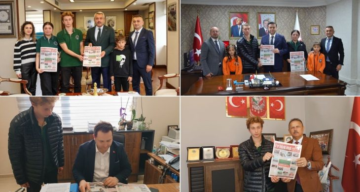 İyidere’de eğitim yılı özel gazeteyle ölümsüzleştirildi