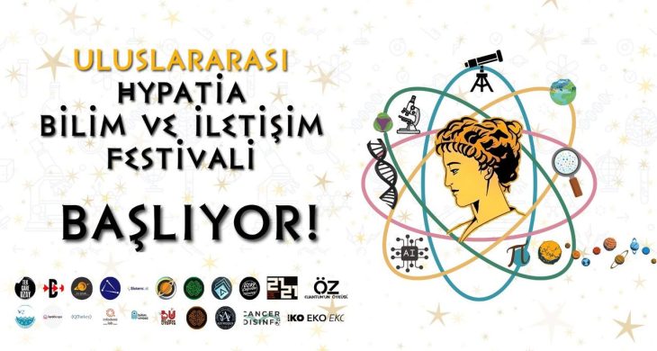 “Uluslararası Hypatia Bilim ve İletişim Festivali” başlıyor