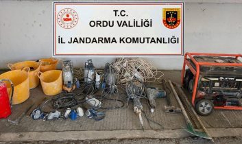Ordu İl Jandarma’dan bir haftalık asayiş raporu